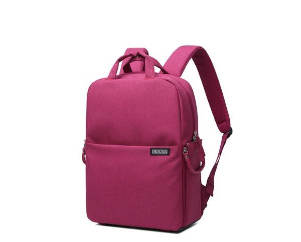 Розовый Рюкзак для камеры Caden L5