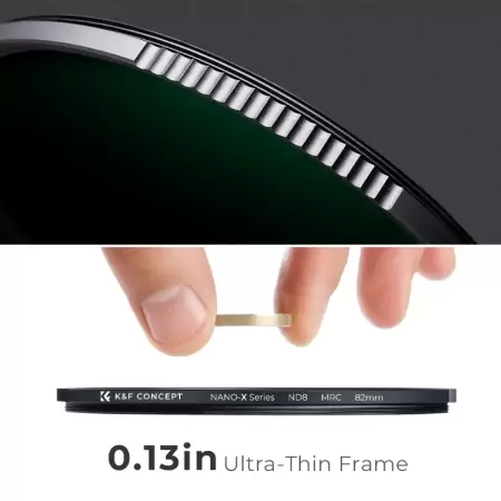 Фильтр K&F Concept NANO X ND8 (3 stops) 77 мм Фильтр K&F Concept NANO X ND8 (3 stops) 77 мм
