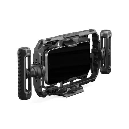 Клетка Tilta Khronos Universal Ultimate Kit, вид сзади на смартфон и держатель фильтра