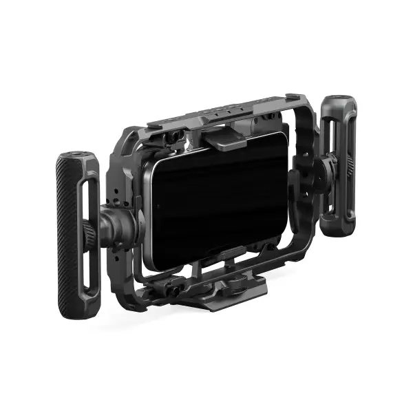 Клетка Tilta Khronos Universal Ultimate Kit, вид сзади на смартфон и держатель фильтра