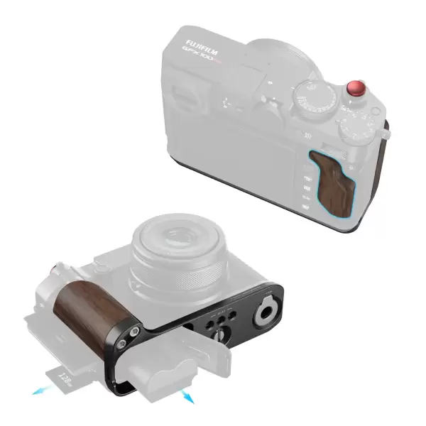 L площадка SmallRig Wooden для FUJIFILM GFX100RF (Black) 5266 L площадка SmallRig Wooden для FUJIFILM GFX100RF (Black) 5266