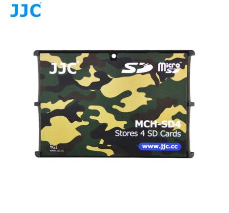 Кейс кредитная карта для карт памяти JJC для 4хSD
