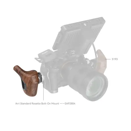 Ручка SmallRig ImageGrip Series Wooden ARRI Rosette (Левая сторона) 5162