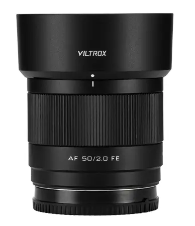 Объектив Viltrox AF 50 мм F2.0 AIR FE для Sony E с блендой