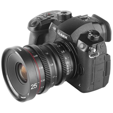 Meike 25 мм T2.2 micro4/3 Meike 25 мм T2.2 micro4/3