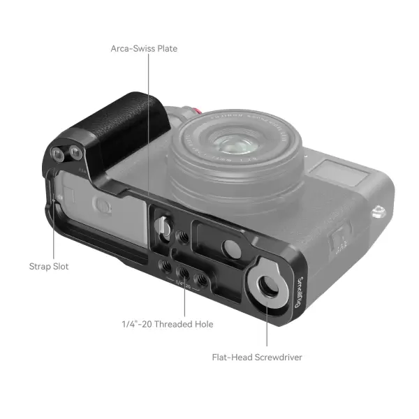 L площадка ручка SmallRig для Fujifilm X100VI / X100V (Black) 4556