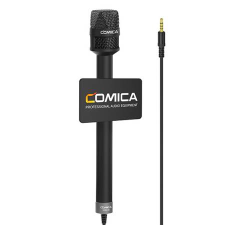 Репортажный микрофон Comica HRM-S TRRS