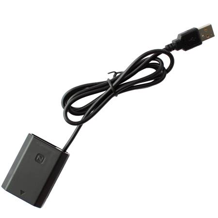 FZ100 питание от USB с адаптером от сети