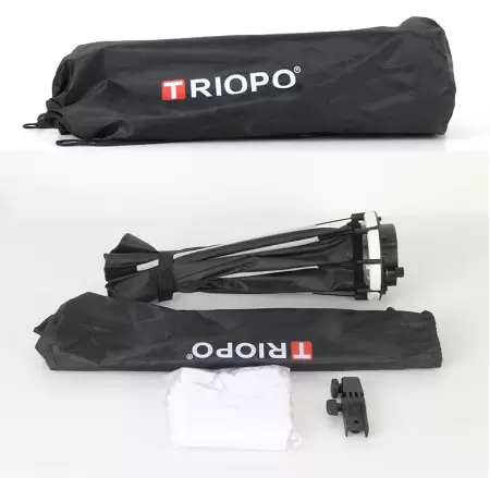 Складной октобокс Triopo 55 см для вспышек speedlite, V1, AD200 Складной октобокс Triopo 55 см для вспышек speedlite, V1, AD200
