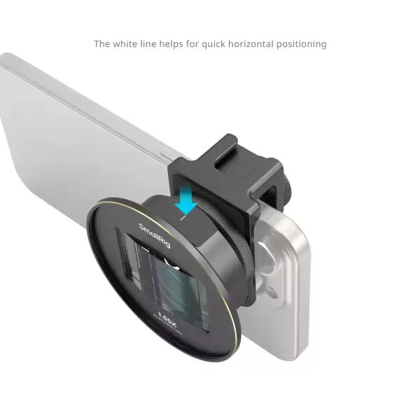 Объектив SmallRig 1.55X Anamorphic Lens для телефона 3578B Объектив SmallRig 1.55X Anamorphic Lens для телефона 3578B