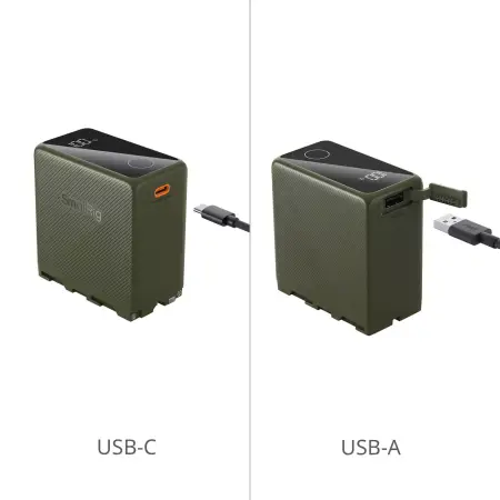 Аккумулятор SmallRig NP-F970 USB-C Green 4577