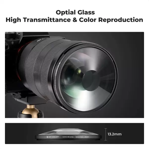 Фильтр K&F concept Nano B Spiral Halo 77 мм Фильтр K&F concept Nano B Spiral Halo 77 мм