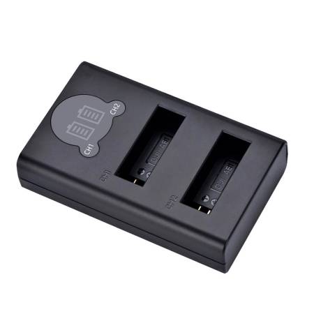 Зарядное Устройство AB1 USB на 2 аккумулятора с адаптером для DJi OSMO Action Camera