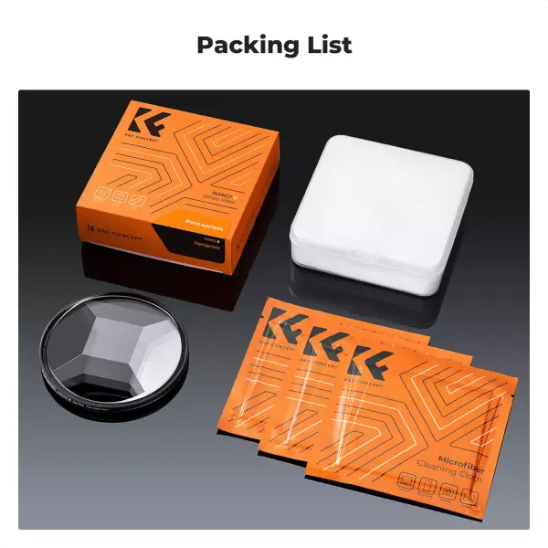 Фильтр K&F concept калейдоскоп prism Central Pentagonal Пятиугольный 82 мм