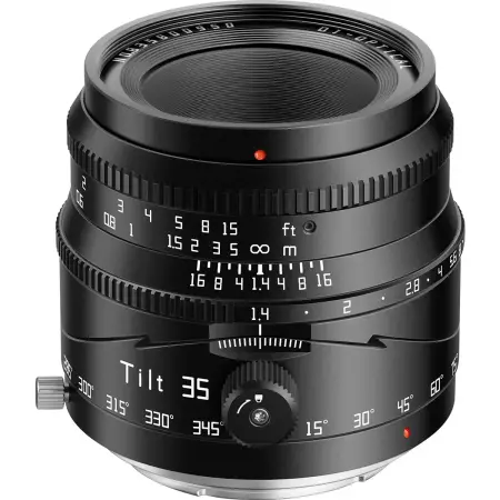 Объектив TTartisan 35 мм F1.4 Tilt APS-C для Nikon Z