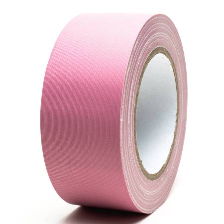 Тейп 50 мм х 25м розовый матовый на тканевой основе