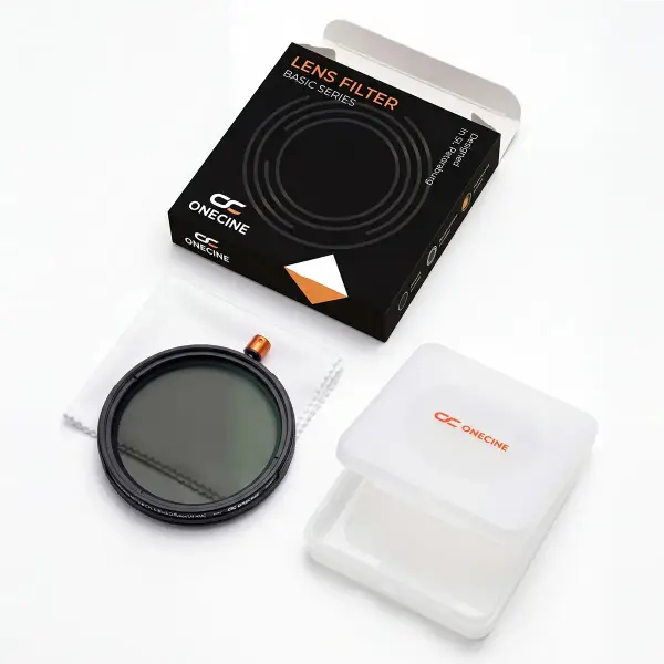 Светофильтр 3в1 OneCine Basic CPL, ND2-32, Black Diffusion 1/4 для объектива 55 мм