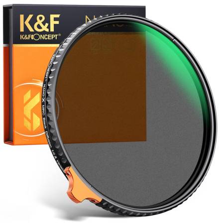 Фильтр K&F Nano X Black Mist 1/4 + Variable NDX ND2-ND32