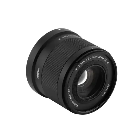 Объектив Viltrox AF 50 мм F2.0 AIR Z для Nikon Z вид спереди