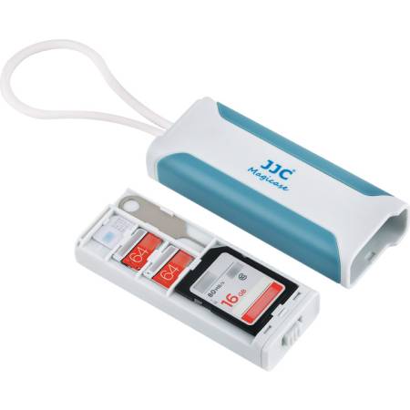 Кардтидер с чехлом JJC для SD, microSD карт