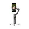 Стедикам DJI Osmo Mobile 8P для телефона, Advanced Tracking Combo — вид спереди с примером установки телефона