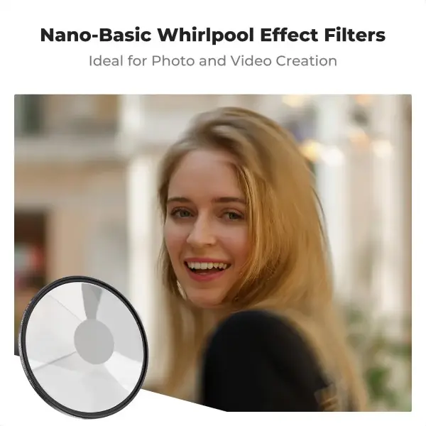 Фильтр K&F concept Nano B Spiral Halo 82 мм