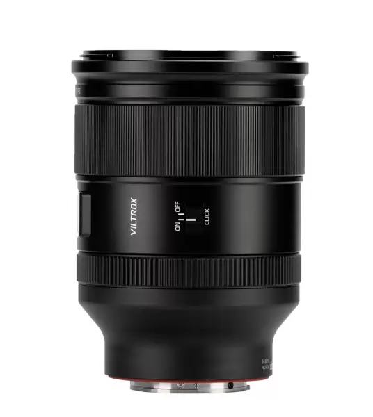 Объектив Viltrox AF 35 мм F1.2 LAB FE для Sony вид сбоку