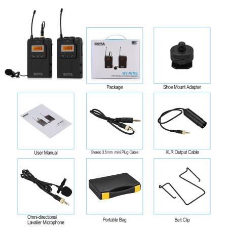 Радиосистема с петличкой BOYA BY-WM6