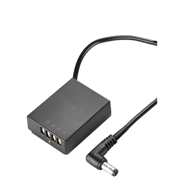 Пустышка NP-W126 с кабелем и штекером DC 5,5×2,1 мм