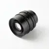 Объектив TTartisan 85 мм T2.1 Full Frame Cine Dual-Bokeh для Sony E — вид спереди в три четверти на белом фоне