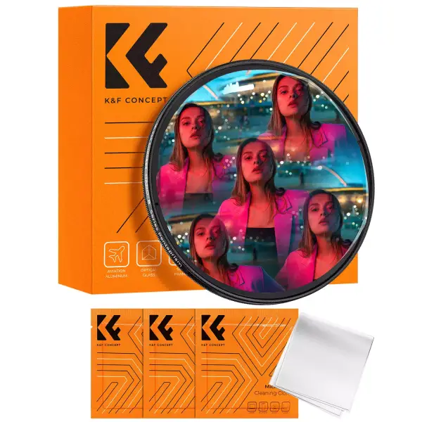 Фильтр K&F concept калейдоскоп prism Central Pentagonal Пятиугольный 82 мм