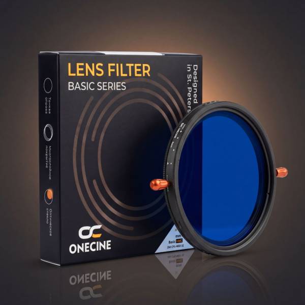 Светофильтр 2в1 OneCine Basic CPL, ND2-32 для объектива