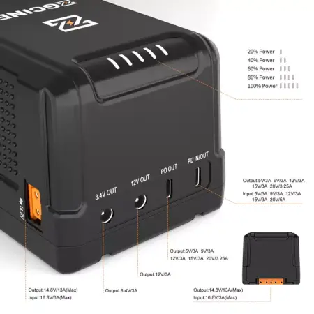 Аккумулятор ZGCINE V-mount mini ZG-S200