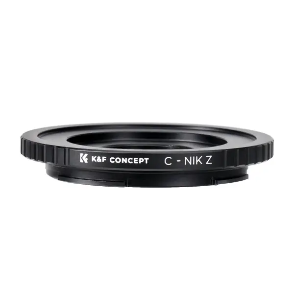 Переходник K&F C-NIK Z (Объективы C mount на фото камеры Nikon Z)