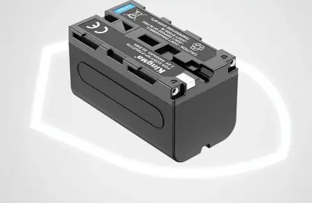 Аккумулятор Kingma NP-F750 — вид в ракурсе