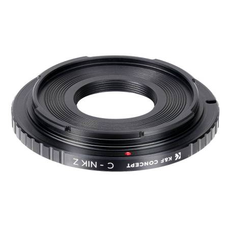 Переходник K&F C-NIK Z (Объективы C mount на фото камеры Nikon Z)