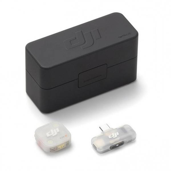 DJI Mic Mini 2S: зарядный кейс, передатчик и мобильный приёмник USB-C