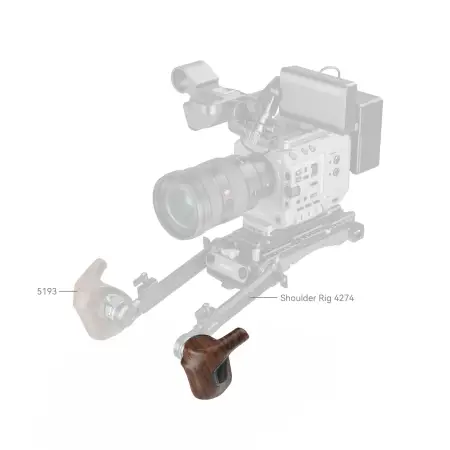 Ручка SmallRig ImageGrip Series Wooden ARRI Rosette (Левая сторона) 5162
