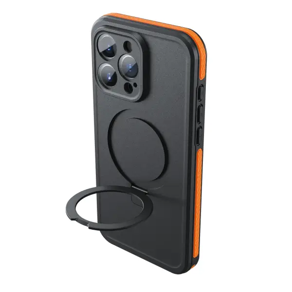 Чехол влагозащитный Telesin P4-WTP-01 touchable screen для iPhone 15 Pro Max