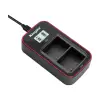 Зарядное устройство Kingma BM058-T125 на два аккумулятора Fujifilm NP-T125 с LCD-экраном
