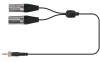 Comica CVM-DS-XLR 3.5мм TRS to Dual XLR Stereo Audio Output Cable