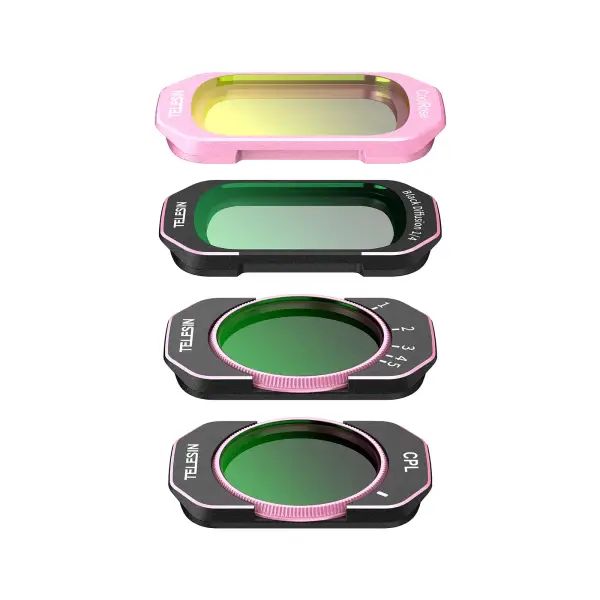 Фильтры Telesin S5-FLT-62-TDJ стопкой