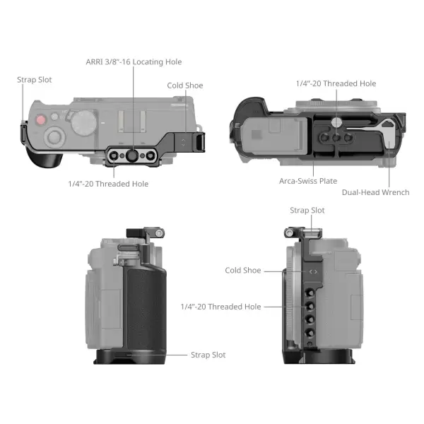 Клетка SmallRig Cage для Panasonic LUMIX S9 4515