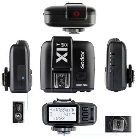 Радиосинхронизатор Godox X1C для Canon