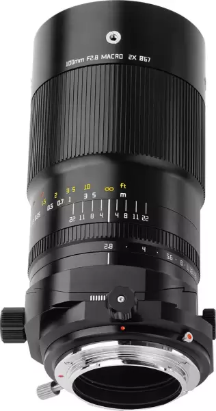Объектив TTartisan 100 мм F2.8 Tilt Shift