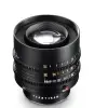 Объектив TTartisan 85 мм T2.1 Full Frame Cine Dual-Bokeh для L mount — вид сверху по центру кадра, кольца фокуса и диафрагмы