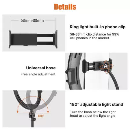 Кольцевой свет Ulanzi VIJIM K16 RGB