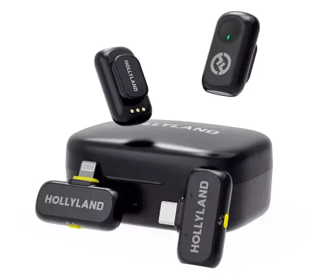 Радиосистема Hollyland LARK A1 Combo Black