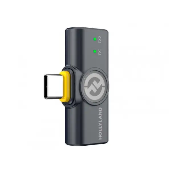 Радиосистема Hollyland Lark M2 для телефона USB-C (Duo,Shine Charcoal)