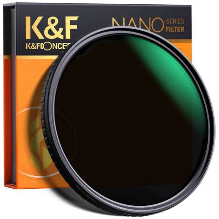 Фильтр K&F Nano X с переменной величиной ND32-ND512 (5-9 stop)